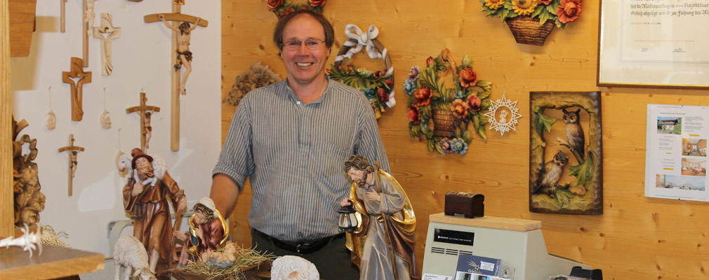 Holzschnitzer Peter Vogler
